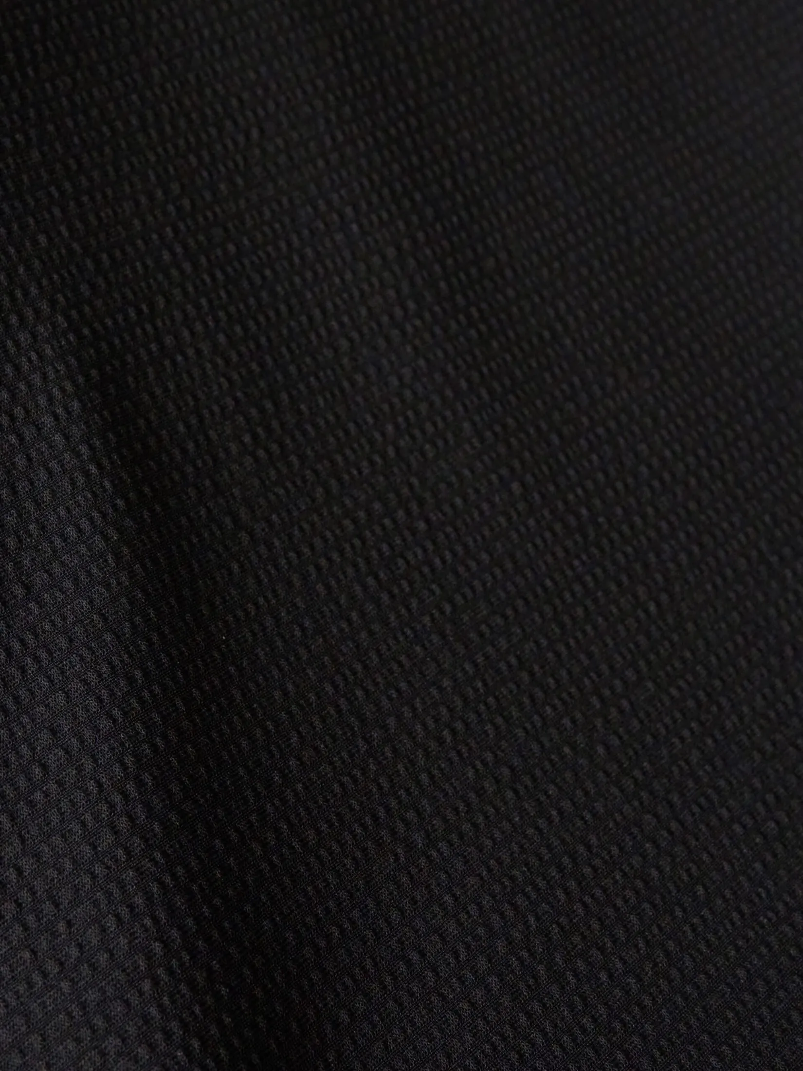 TAKEO KIKUCHI MEN BLACK ECO BLUE UV RAGLAN POLO SHIRT