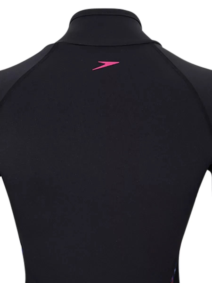SPEEDO Women Rashguard Deluxe Long Sleeves Breathable Black - SP111SP679DWTH