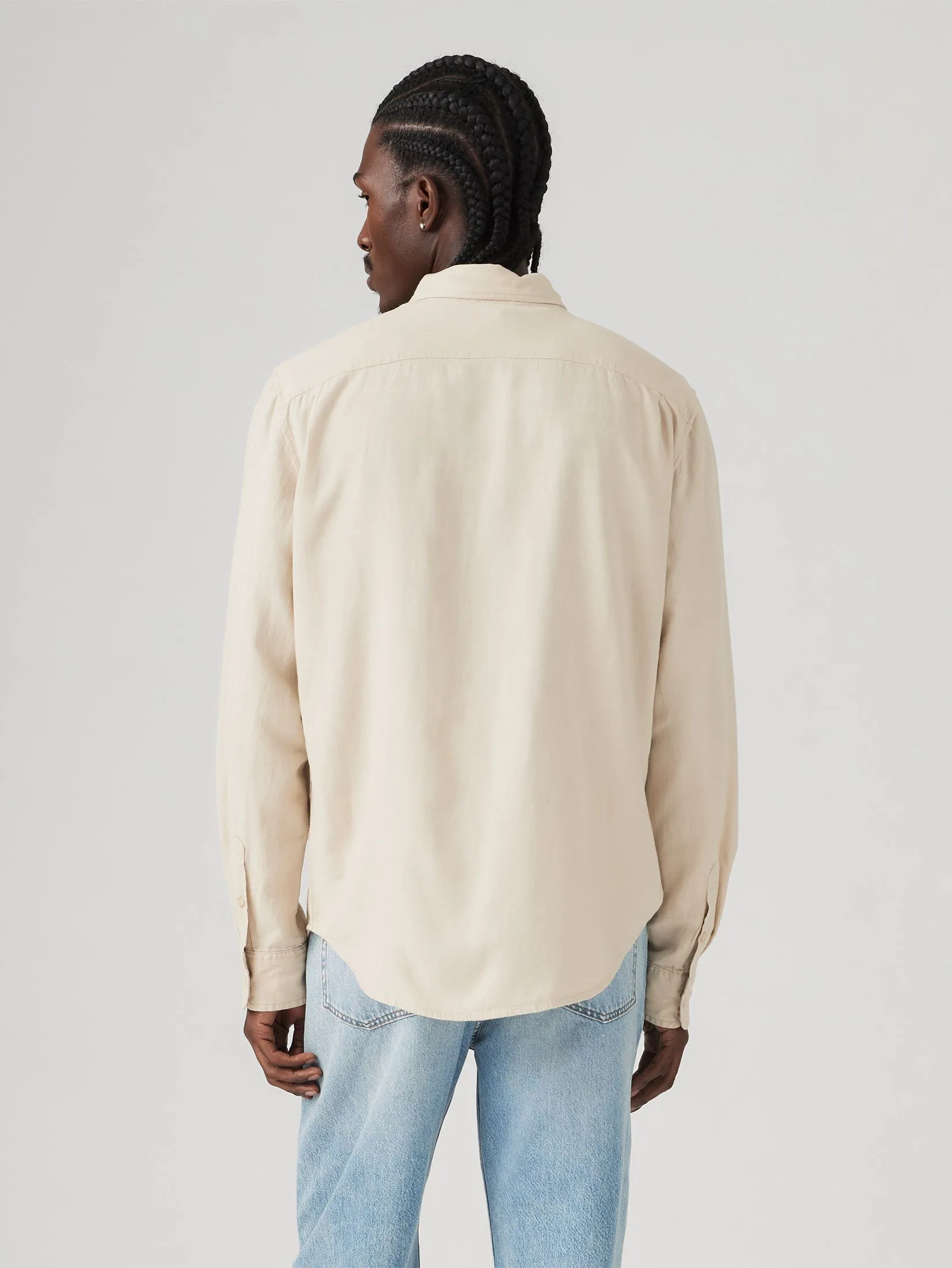 LEVI'S Men's Sunset Pocket Standard Fit Shirt Neutral