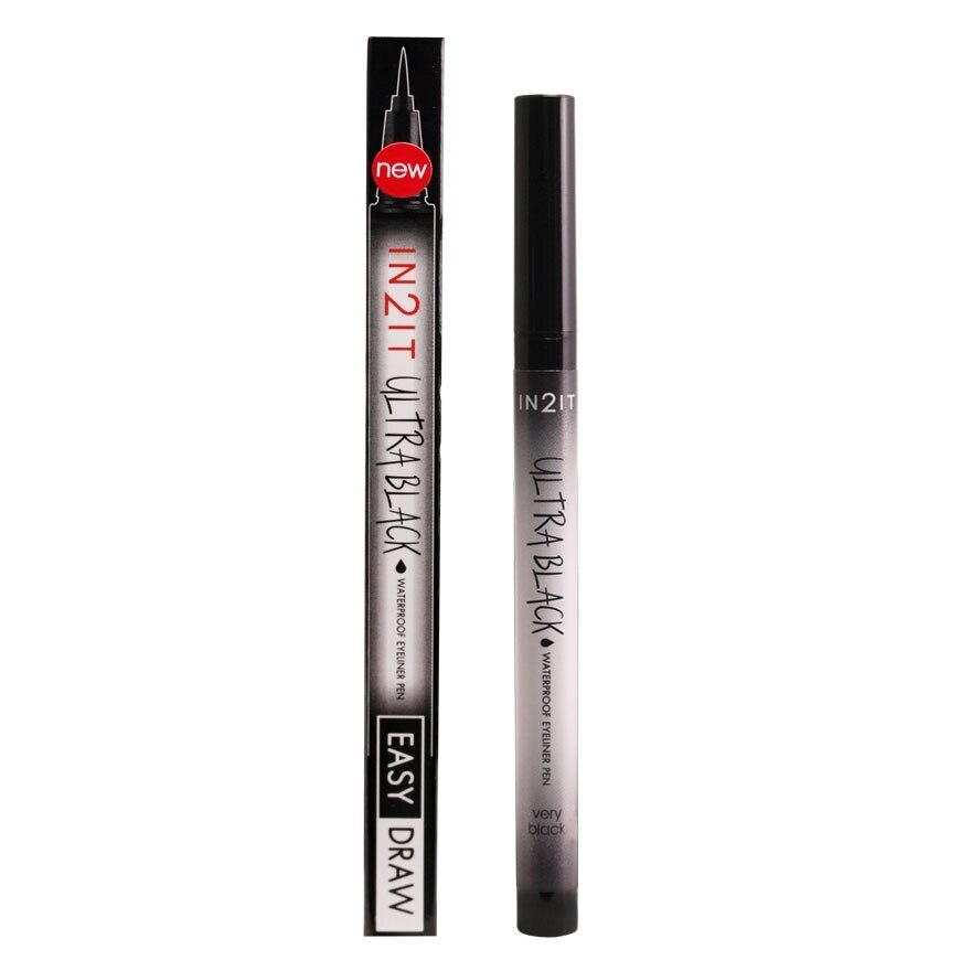 In2it Ultrablack Eyeliner Pen 0.7g 01