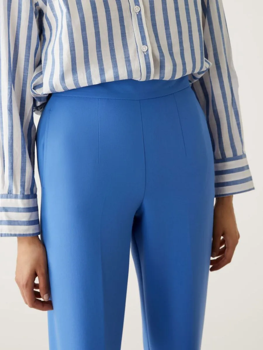 MARKS & SPENCER Women Trousers Straight Leg Zip Detail