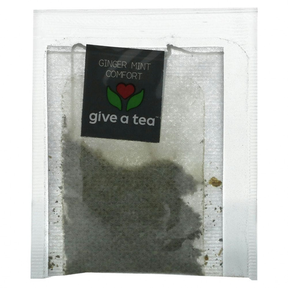 NOW Foods, Имбирь и мята, без кофеина, 24 чайных пакетика, 48 г (1,7 унции)