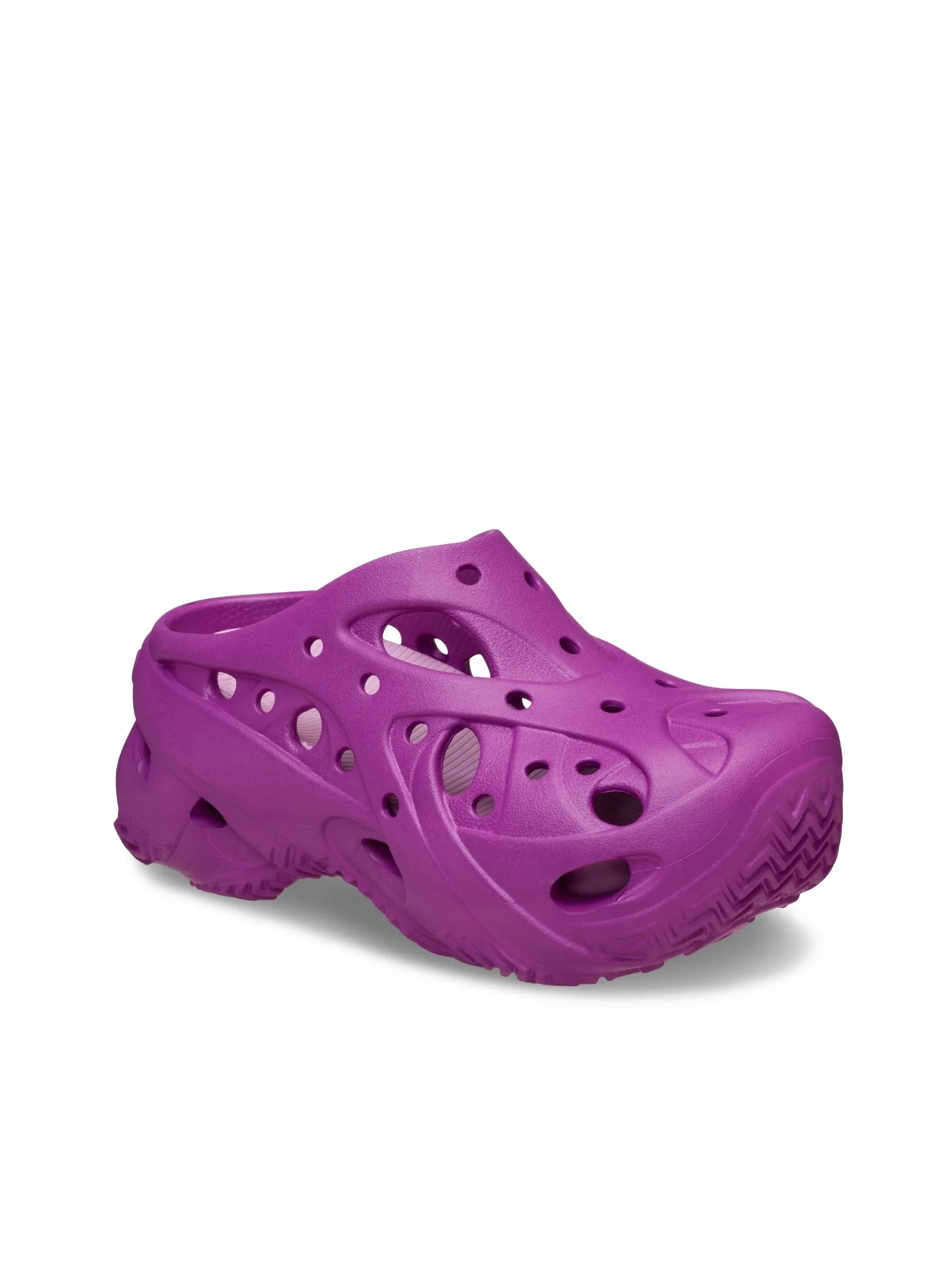 CROCS WOMEN'S CAGED CLOG - GRAPEBERRY