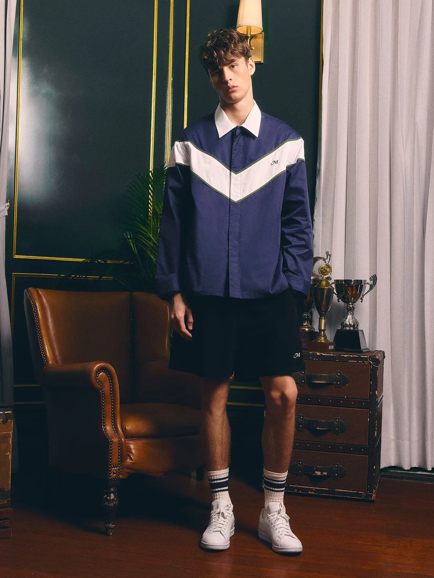 MOO [MOO 7/25] Terry Cloth Shorts Black