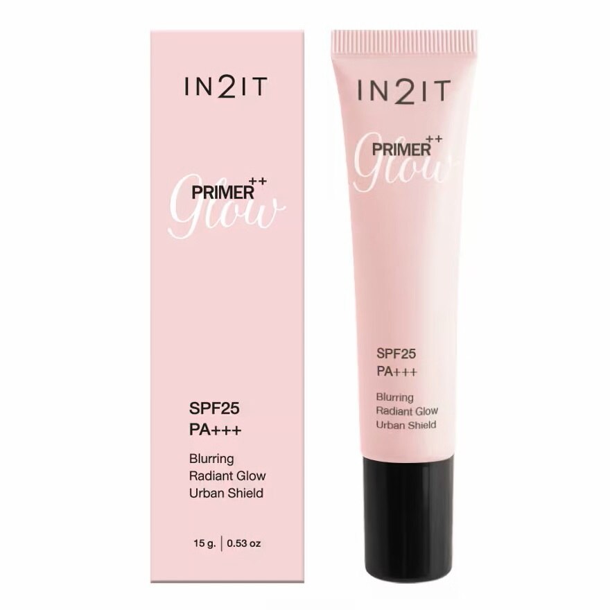 In2It Primer++ Glow SPF25 PA+++ Blurring Radiant Glow Urban Shield 15g.