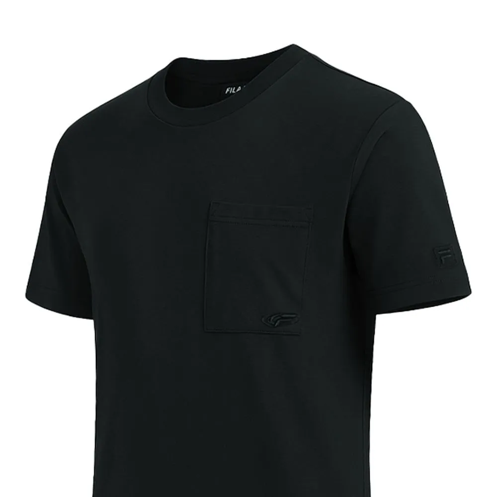FILA Men T-Shirt FS2RSH0107X Black - FI039AP067EMTH