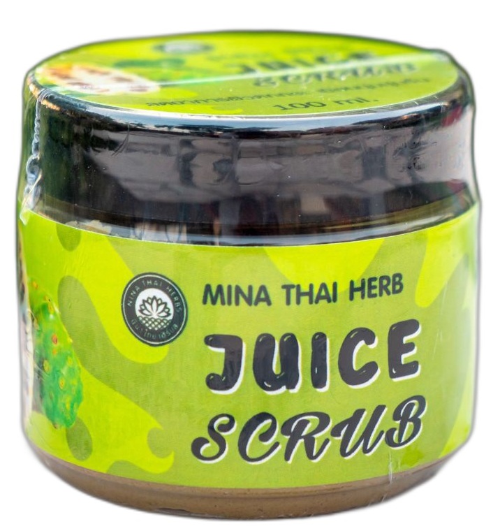 Фруктовый скраб для лица и тела с нони Mina Herb 100 мл
