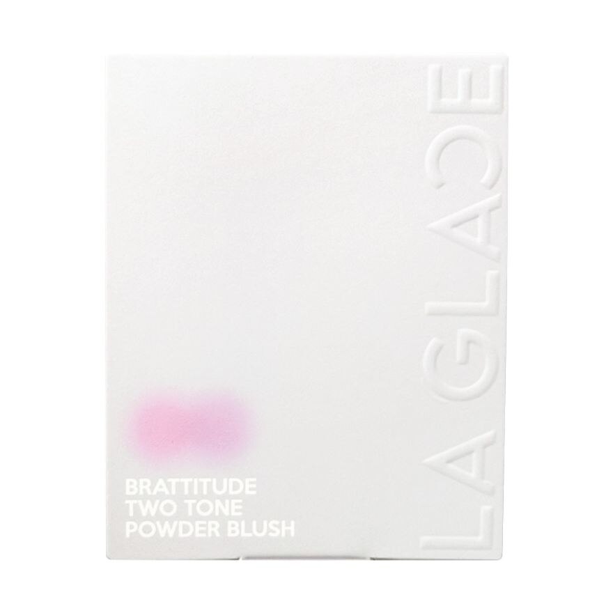 #LA GLACE Two Tone Blush 4g 01