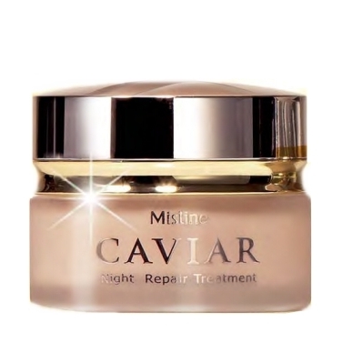 Сыворотка + ночной и дневной крем с черной икрой Caviar Mistine