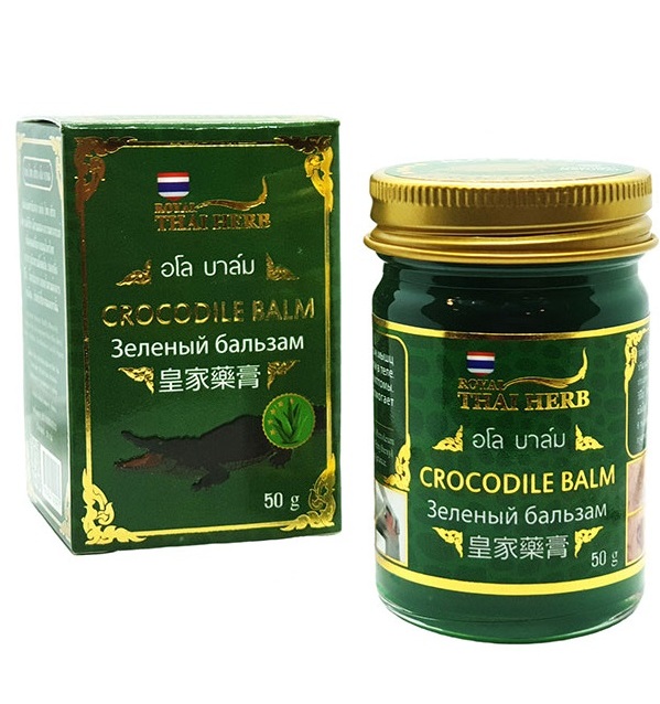 Крокодиловый бальзам с экстрактом алоэ вера 50 гр