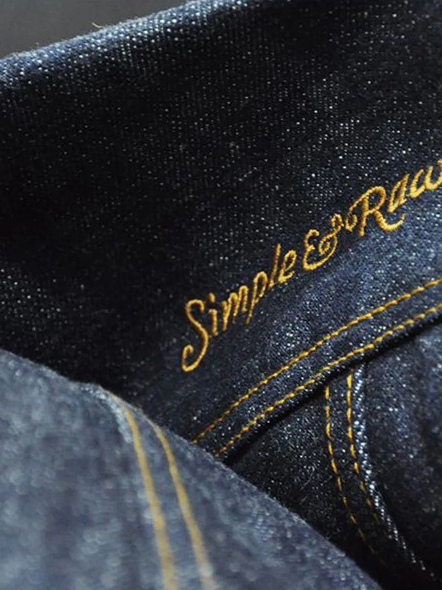 SIMPLE&RAW Jack Rover Jacket Jk905-L Dark Blue