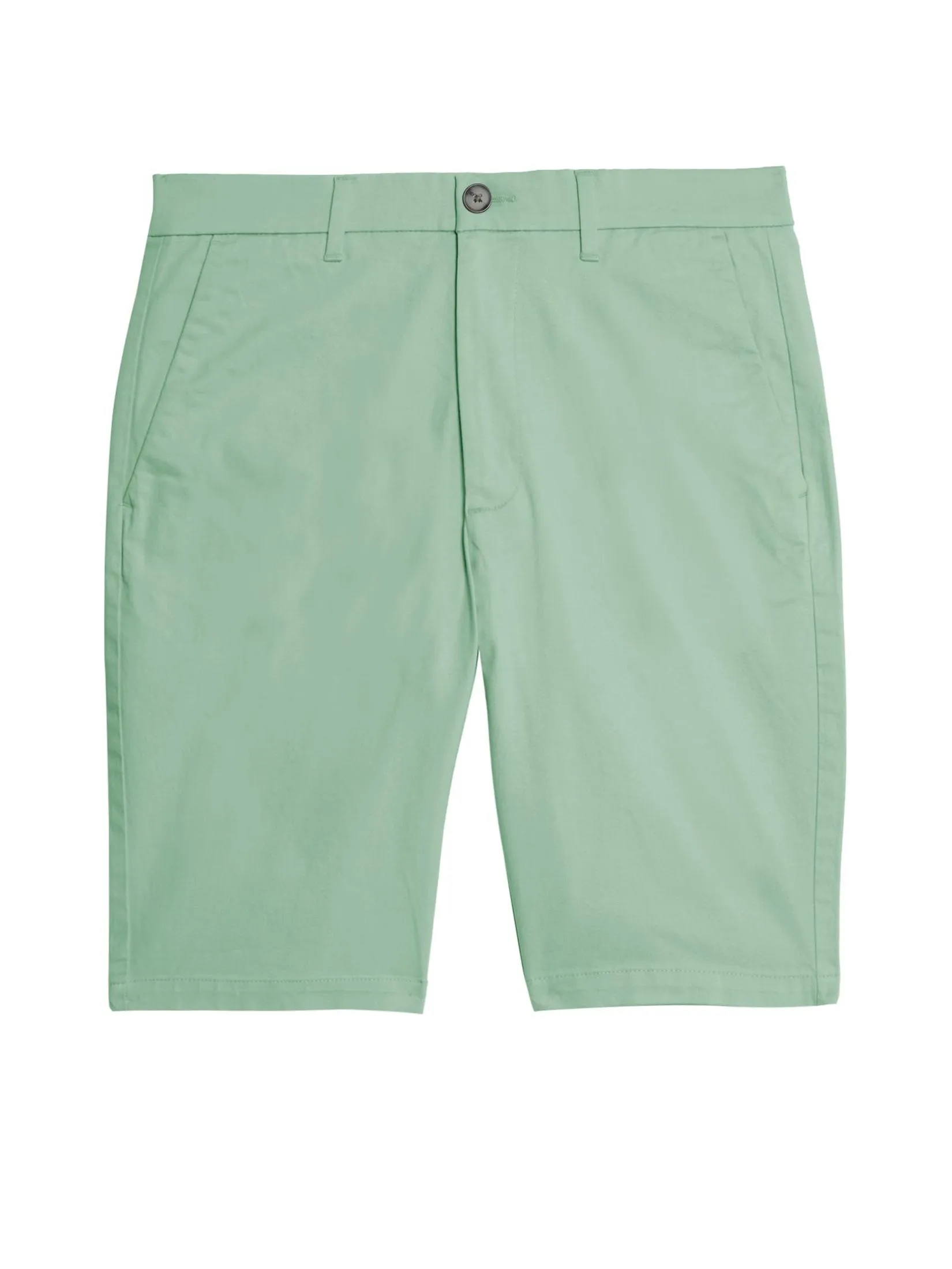 MARKS & SPENCER Men Chino Shorts Regular Fit Stretch