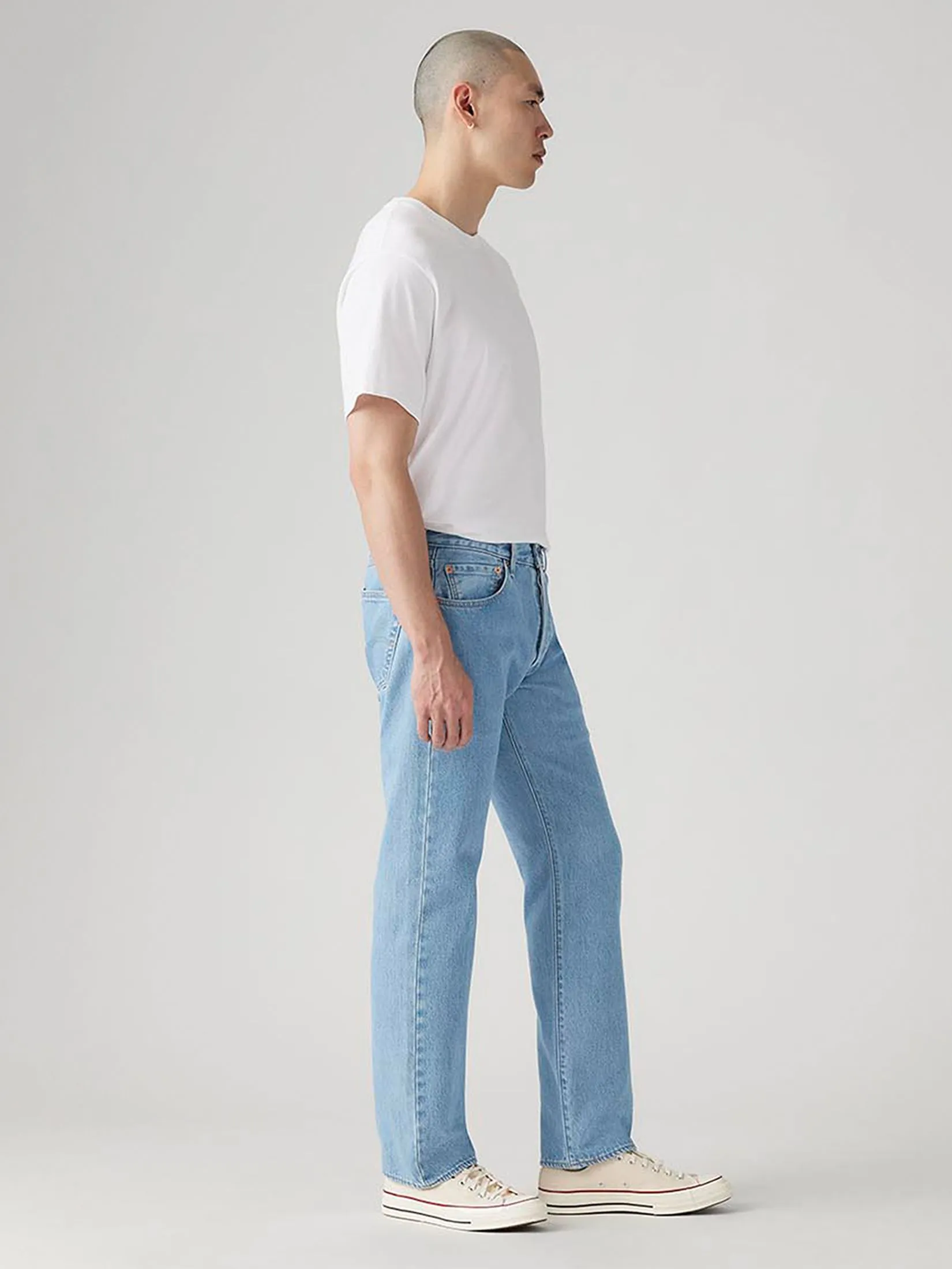 LEVI'S Men's 501 Original Jeans Light Wash