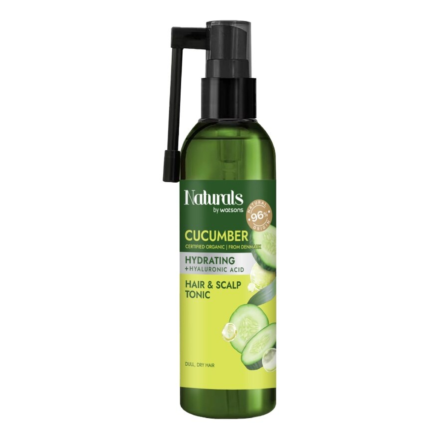 Naturals By Watsons Cucumber Hydrating Hair  Scalp Tonic 120 ml.