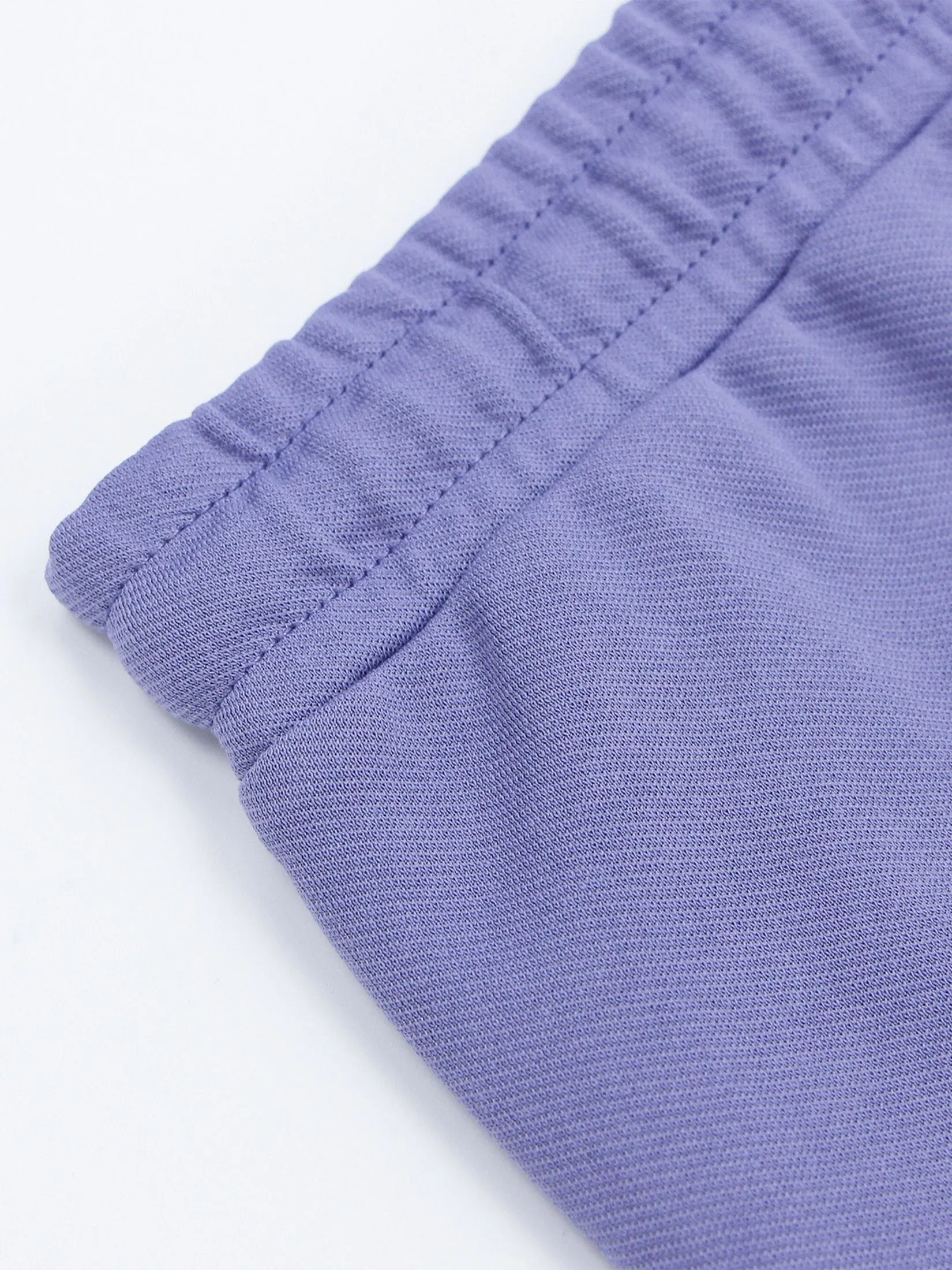 GIORDANO Women's Beau Monde Regular Knitted Shorts (Online Exclusive) Purple