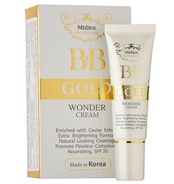 BB-крем с золотом и черной икрой Mistine SPF30 PA++ 15 мл