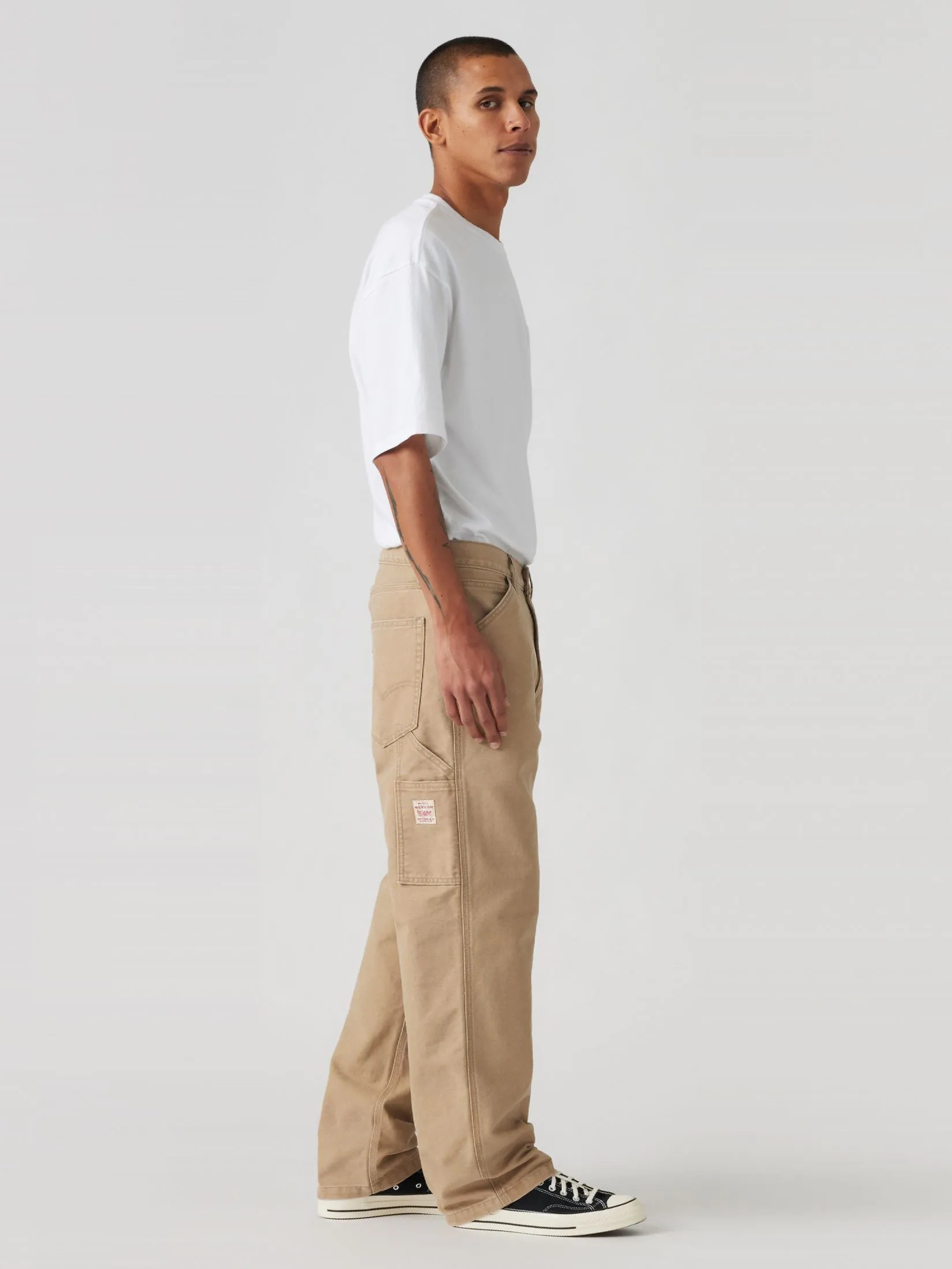 LEVI'S Men's 568 Loose Straight Carpenter Neutral