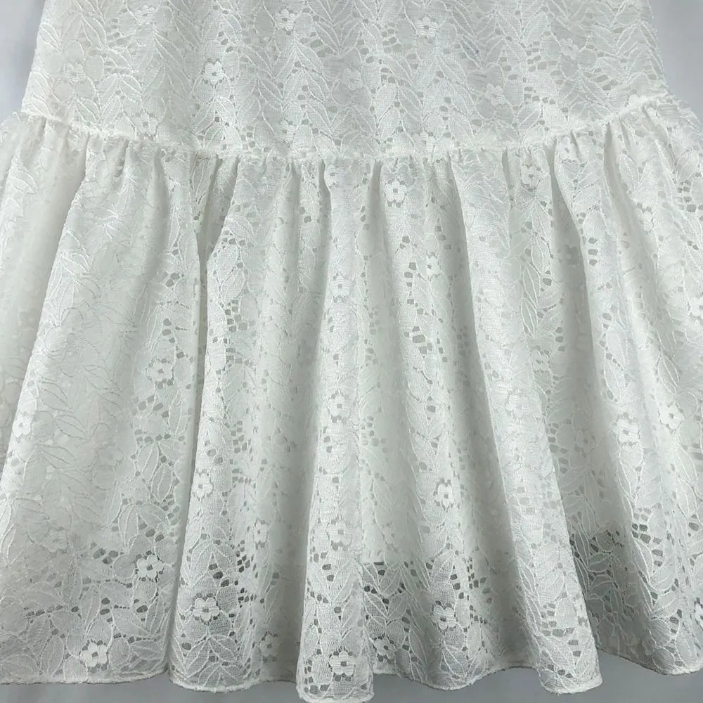 ICONIC WHITE SNOWY SKIRT MODEL SNOWY SKIRT