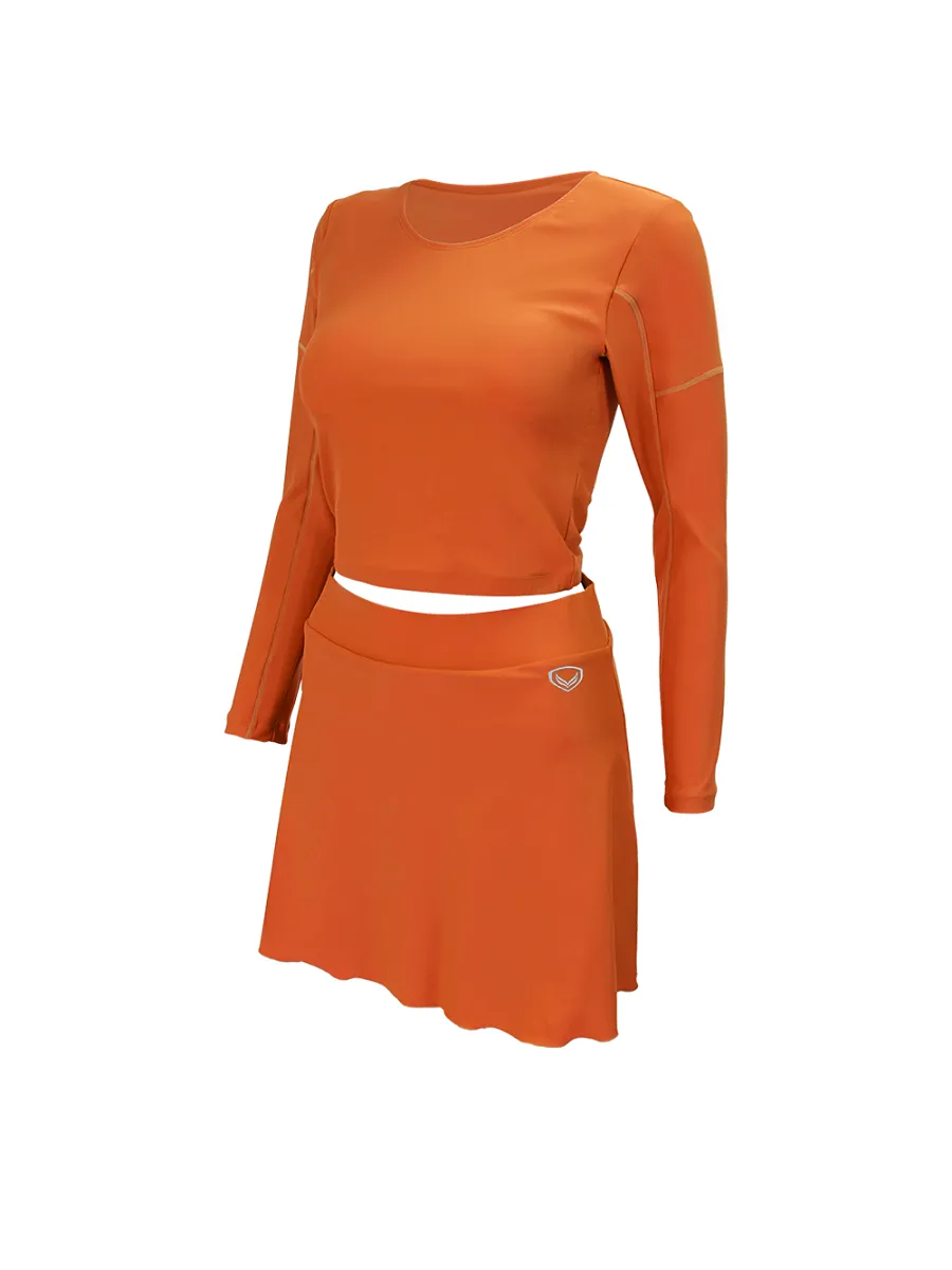 GRAND SPORT Orange WOMEN TWO PIECE SWIMSUIT