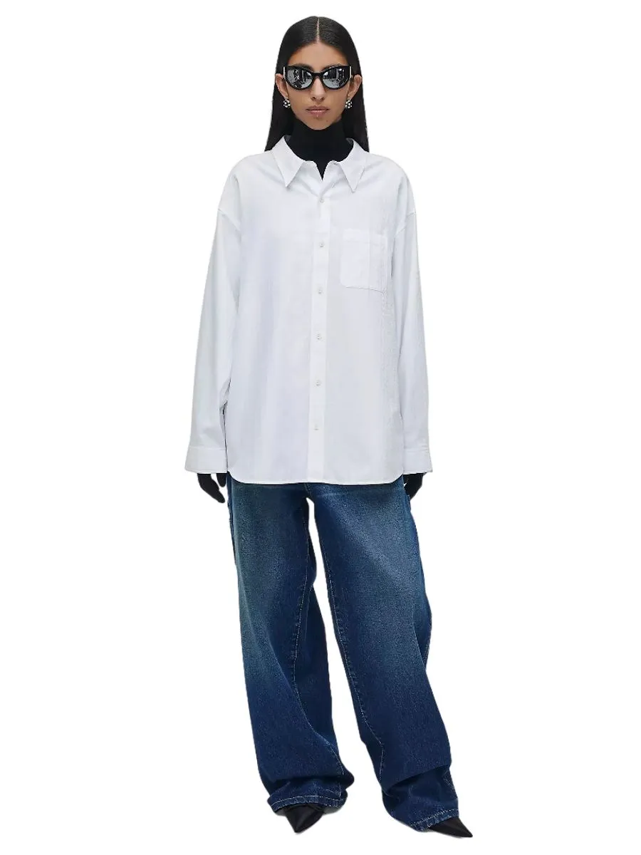 MARC JACOBS THE MONOGRAM BIG SHIRT WHITE