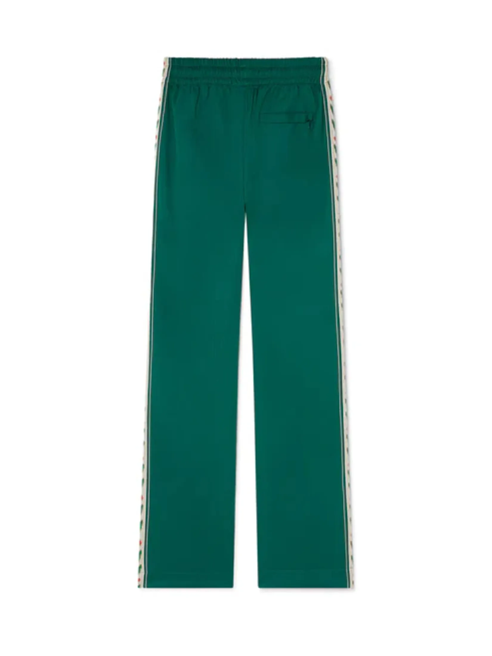 CASABLANCA MENS LAUREL TRACK PANTS IN GREEN