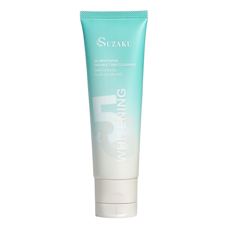 Suzaku 5G Whitening Double Tube Cleanser 100 ml.