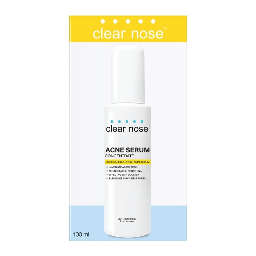 Clear Nose Acne Care Solution Facial Serum 100 Ml.