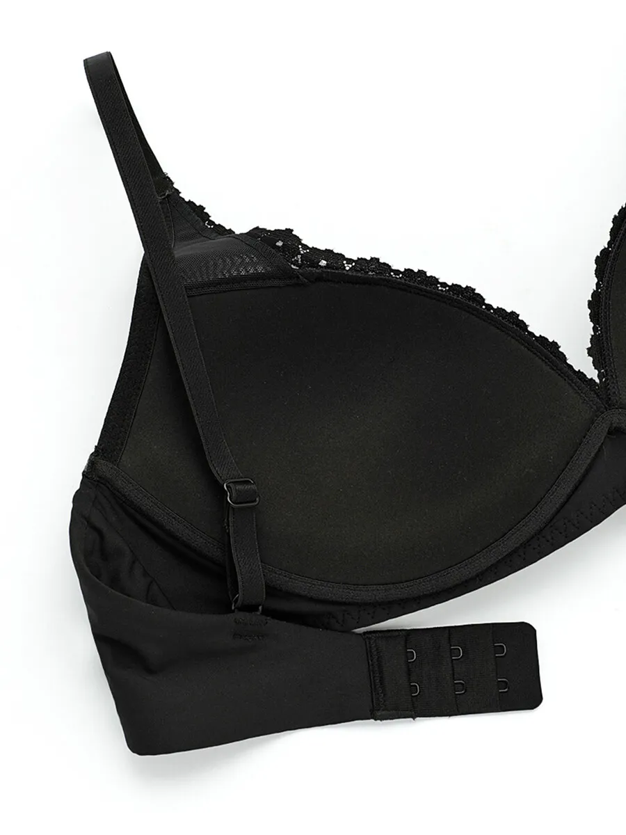 SABINA Twenty Five Woman Wireless Bra - Black