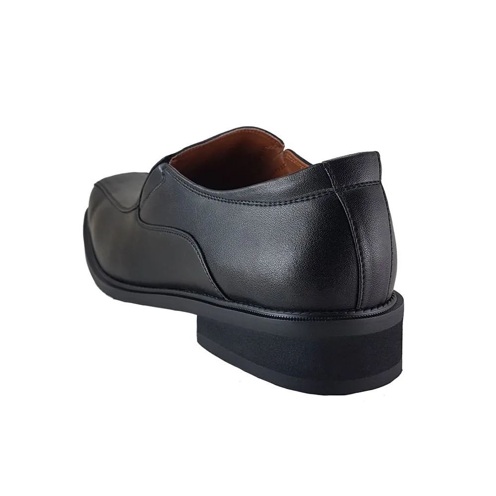 FREEWOOD SHOES leather biz shoe B5838201-black