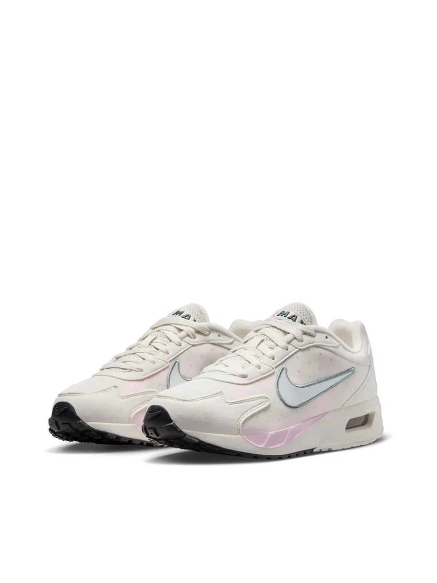 NIKE Women Sneaker Air Max Solo Phantom/Metallic Silver-Pink Foam