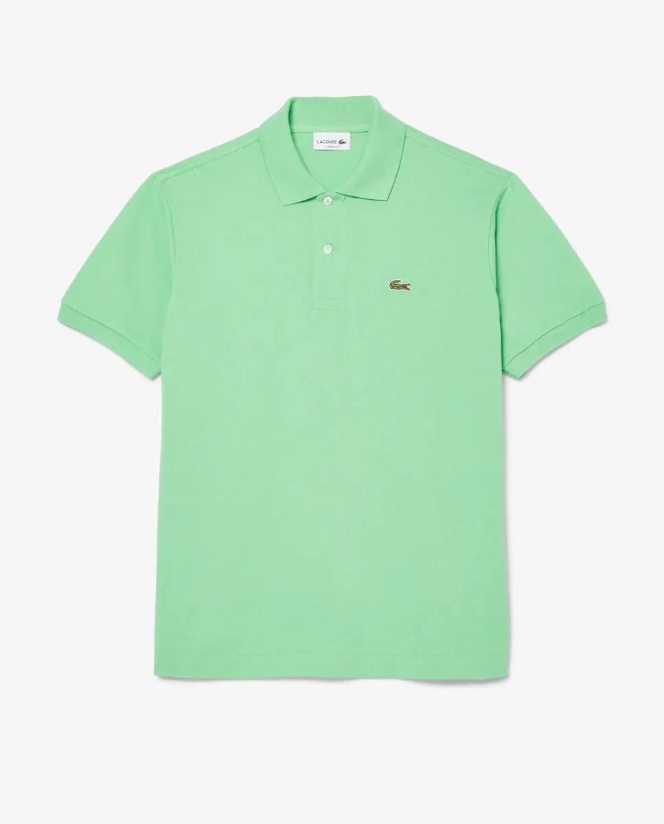 LACOSTE Classic Fit L.12.12 Original Piqu  Polo Shirt Green