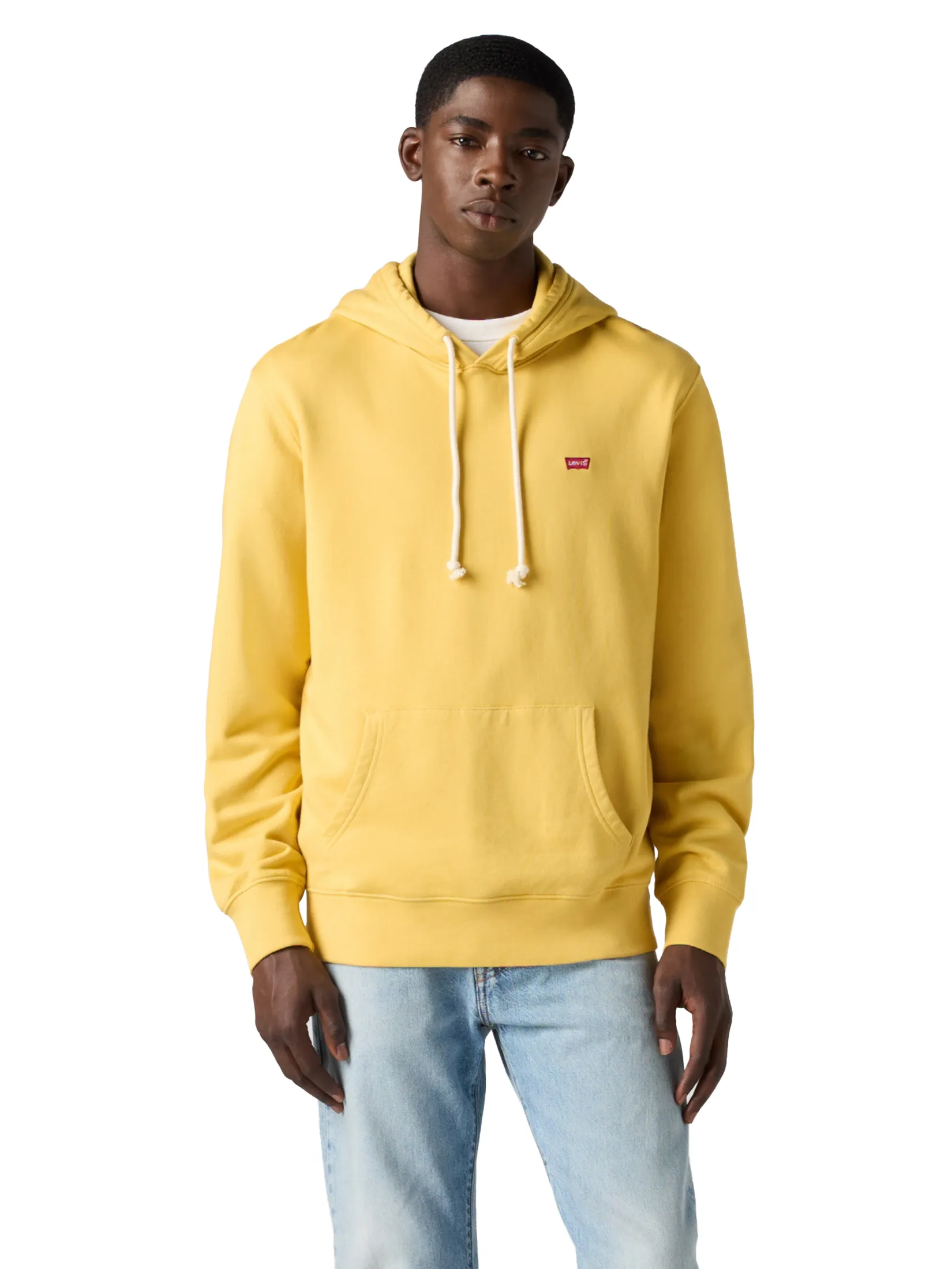 LEVI'S Men's Original Housemark Hoodie Yellow