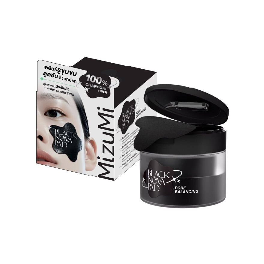 MizuMi Pad Black Nova Pore Clarifying 80'S