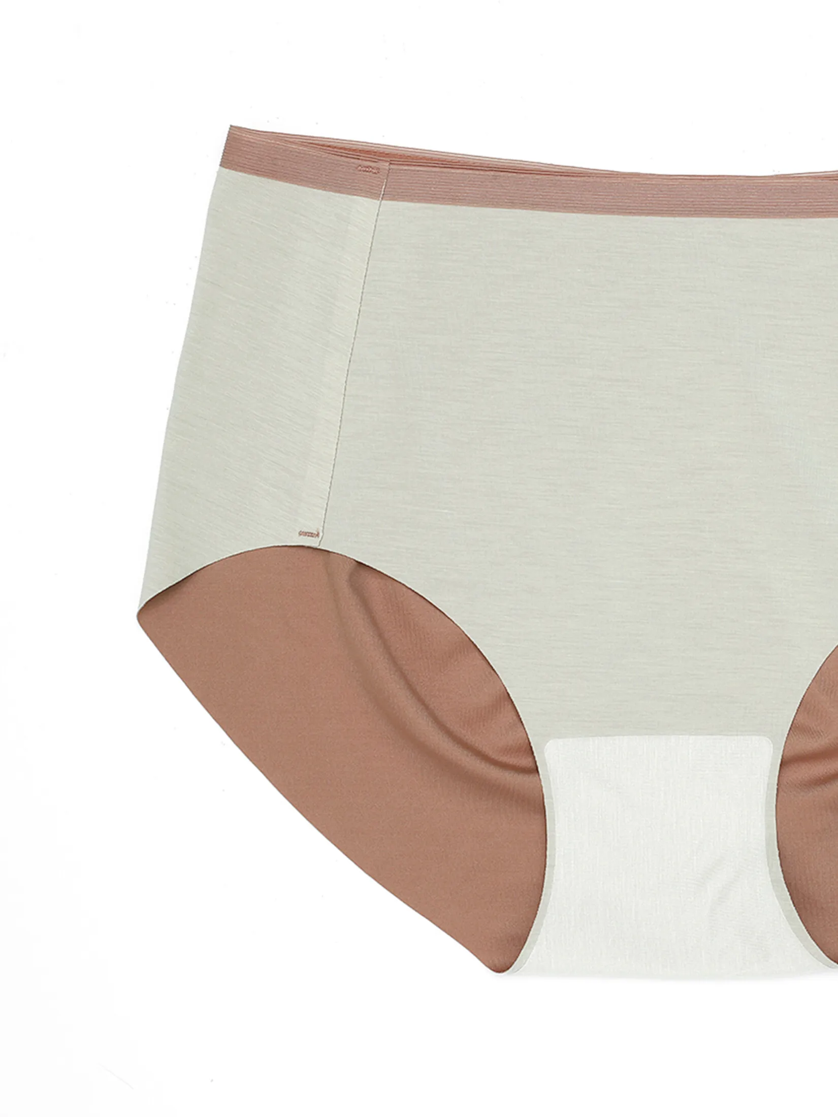 SABINA Panty High Waisted Woman Seamless Fit - Tan
