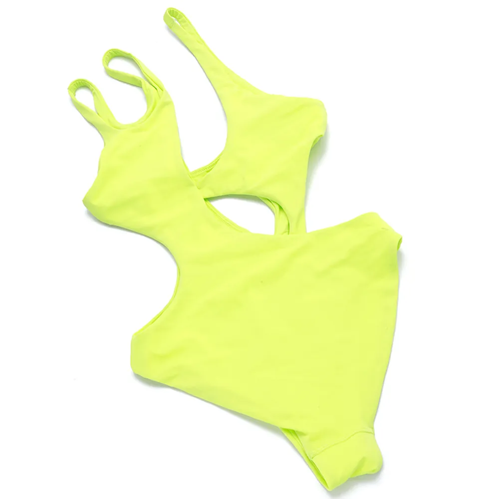 SABINA SWIM S/S 23 One Piece Swimwear Style No.SAWK088 - Lemon