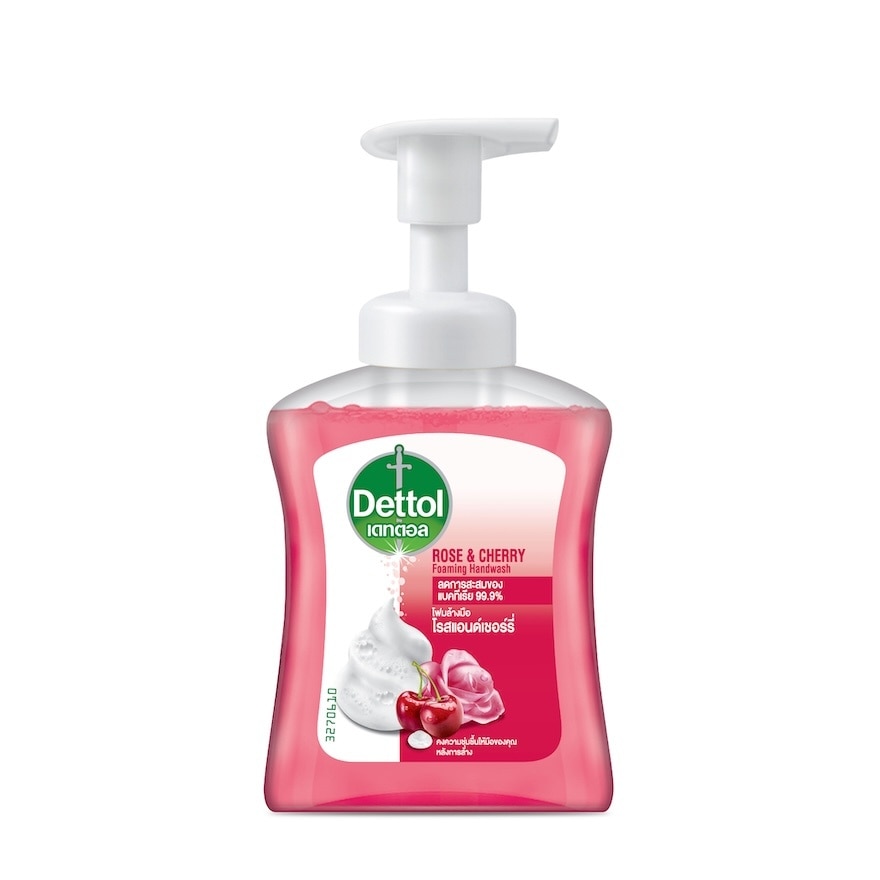 Dettol Foaming Hand Wash Rose  Cherry 250 Ml.