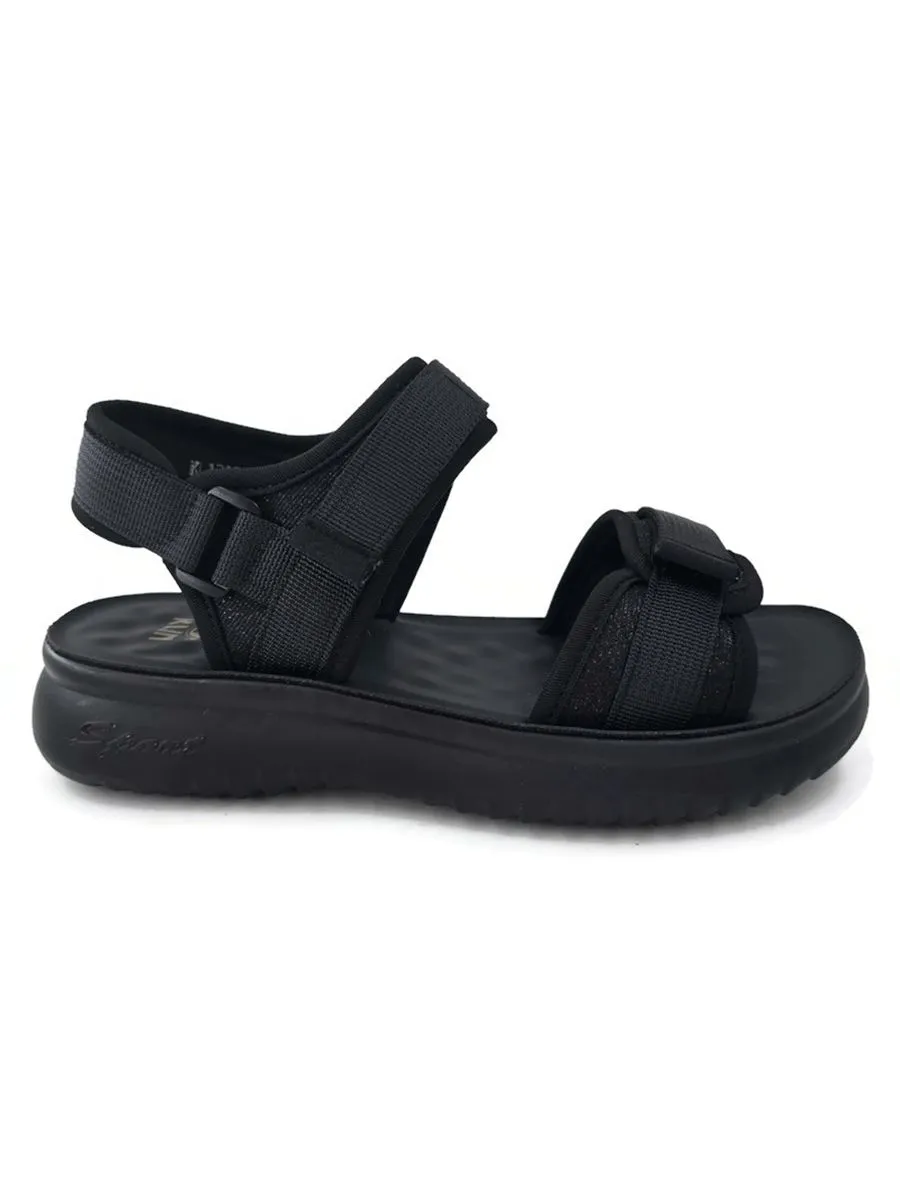 KLIN Woman Slingback Sandals Black