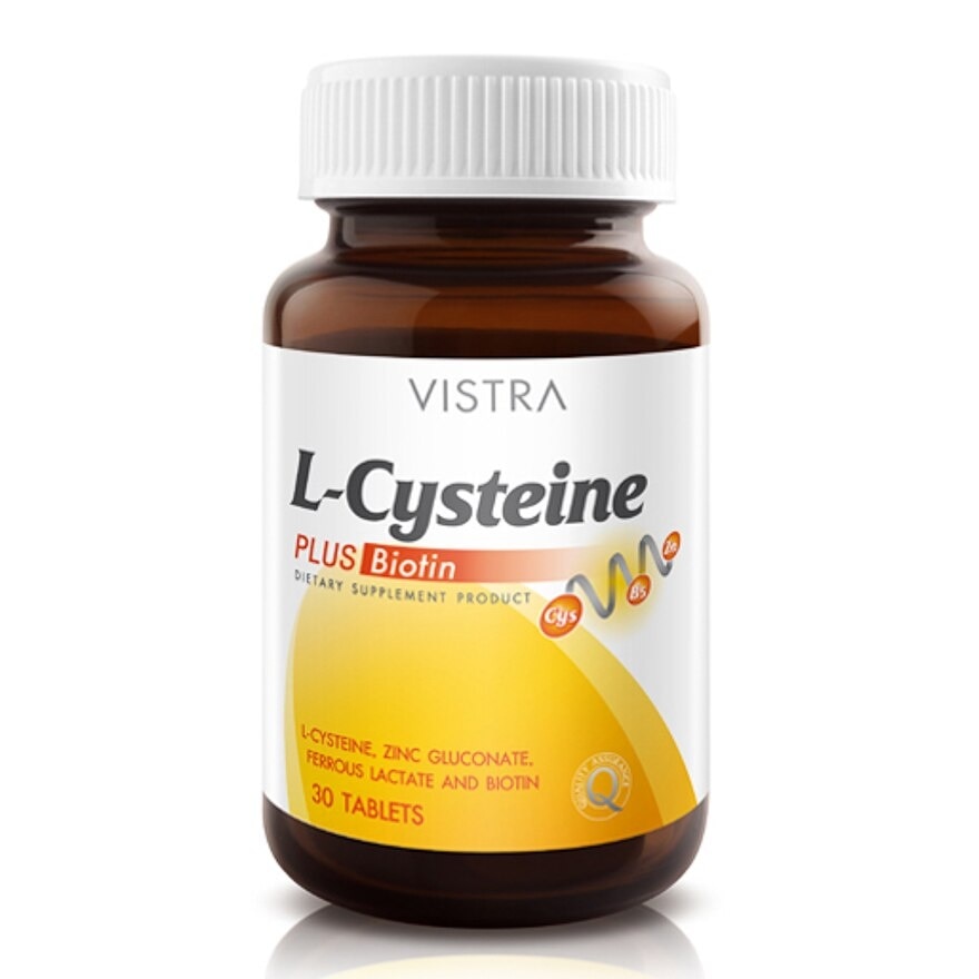 Vistra L-Cysteine Plus Biotin 30 Tab