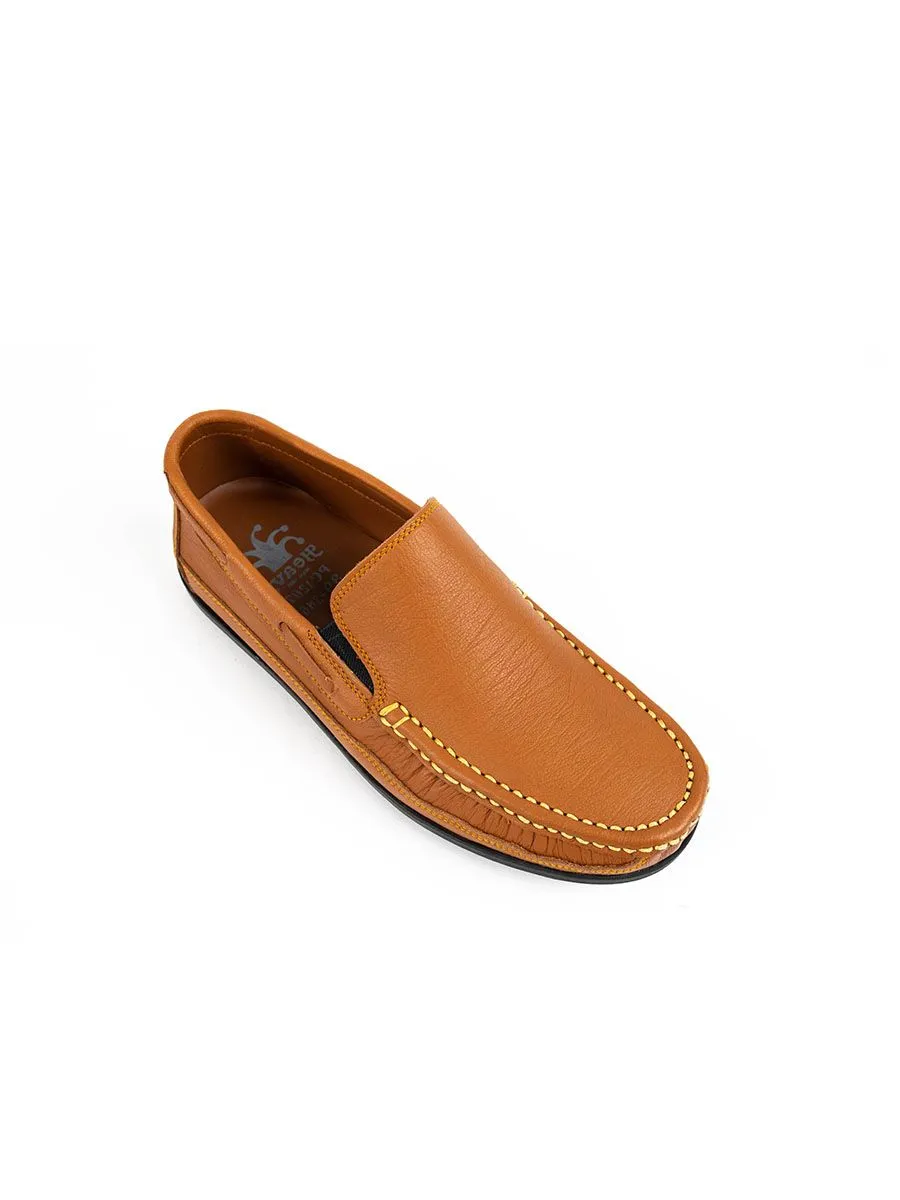 HEAVY Men's Leather Loafer PC Tan
