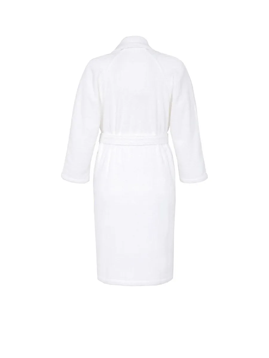 YVES DELORME Bath Robe Blanc