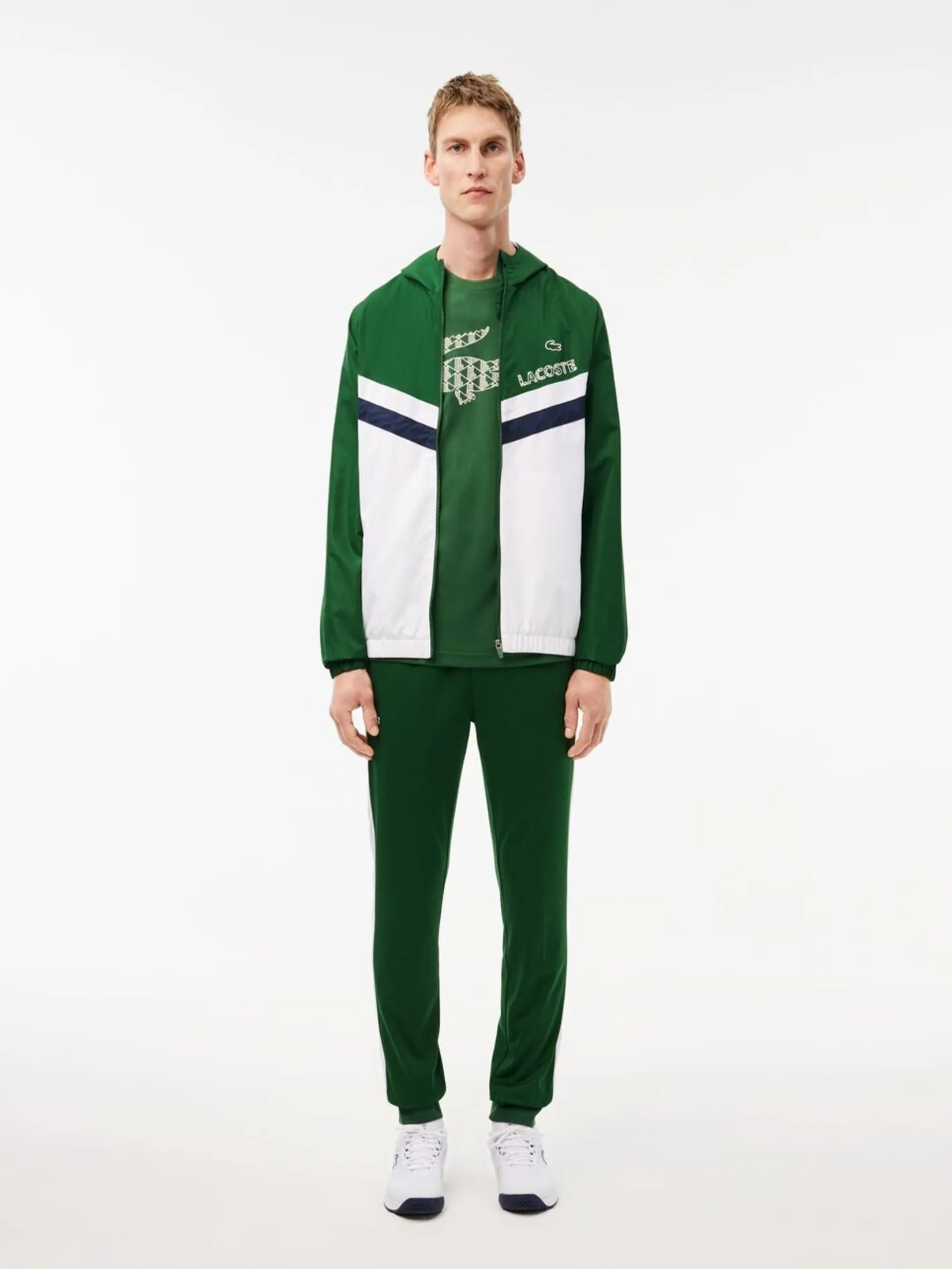 LACOSTE Ultra Dry Piqu  Tennis T-shirt Green