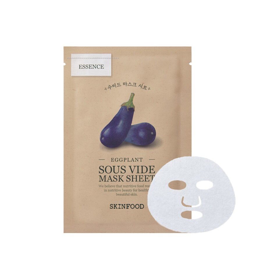 Skinfood Eggplant Sous Vide Mask Sheet 1'S