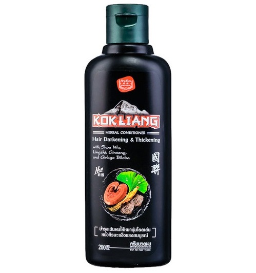 Травяной кондиционер KokLiang для темных волос 200 мл