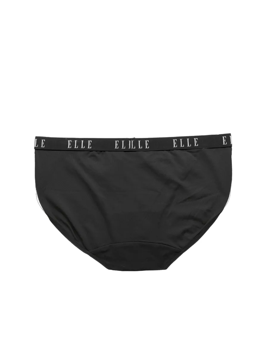 ELLE LINGERIE UNDERWEAR SEXY LOWRISE LU1884BL BLACK
