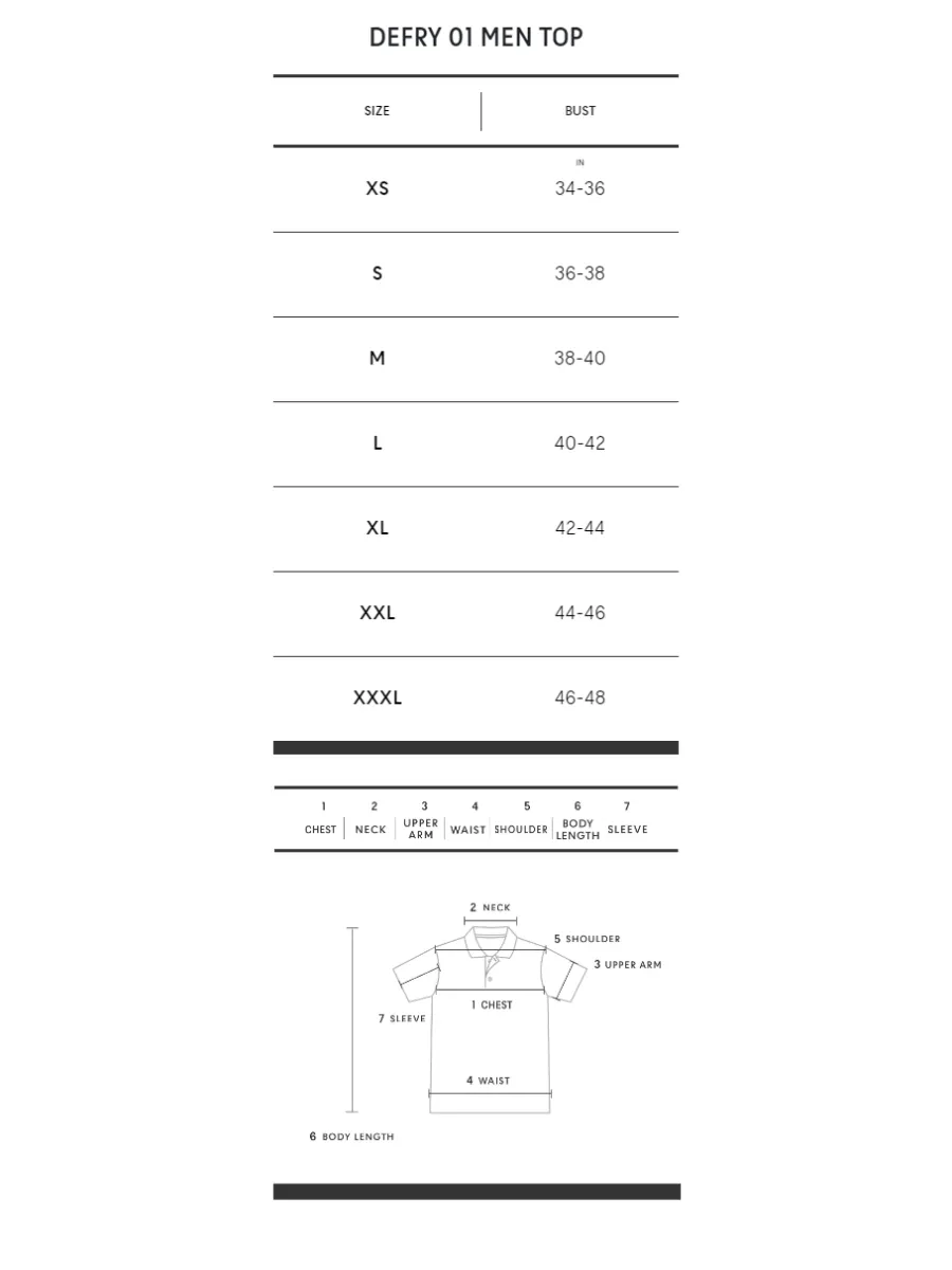 DEFRY 01 Men Shirt Short Sleeve