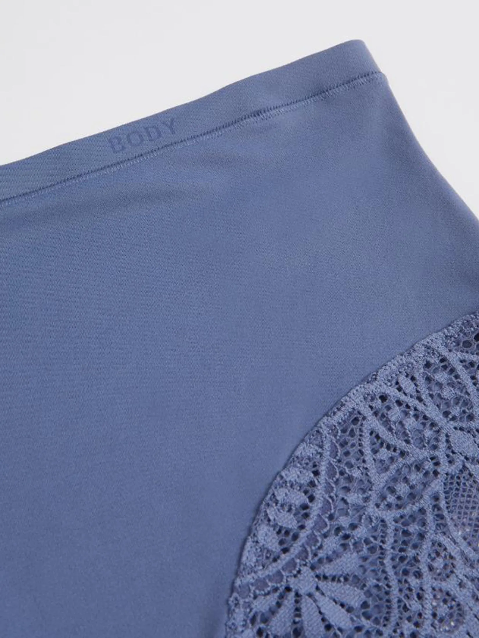 MARKS & SPENCER Women Full Briefs Body Soft Pack 3 Pcs Steel Blue