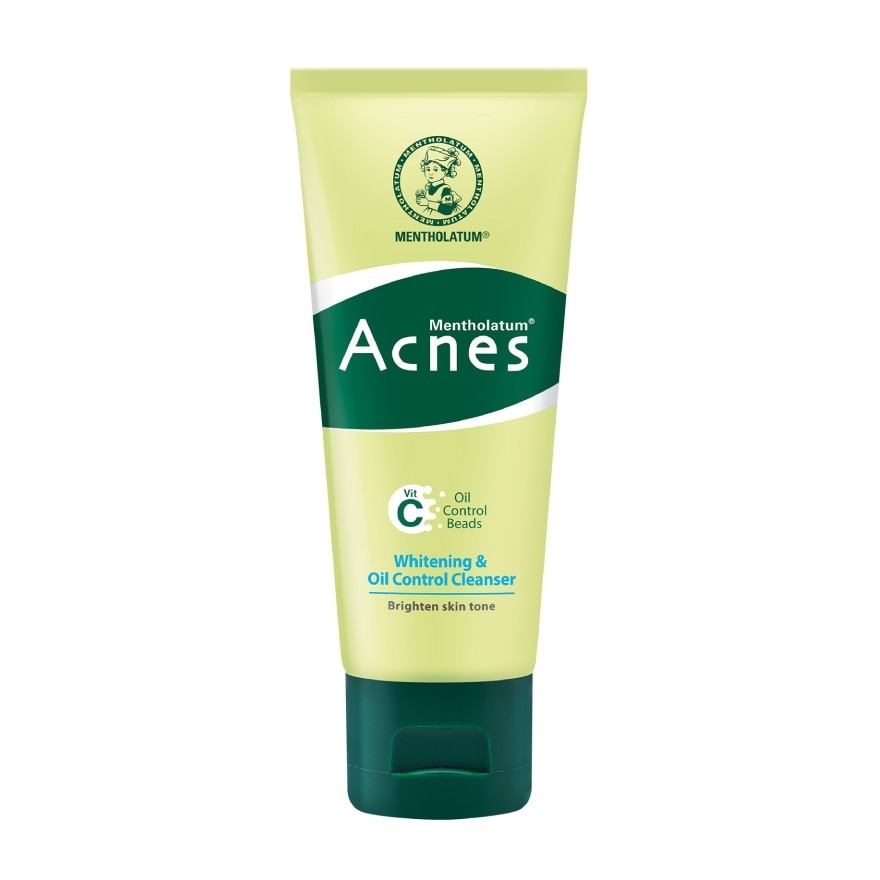 Mentholatum Acnes Whitening  Oil Control Cleanser 50 G. ล้างหน้า ผิวกระจ่างใส