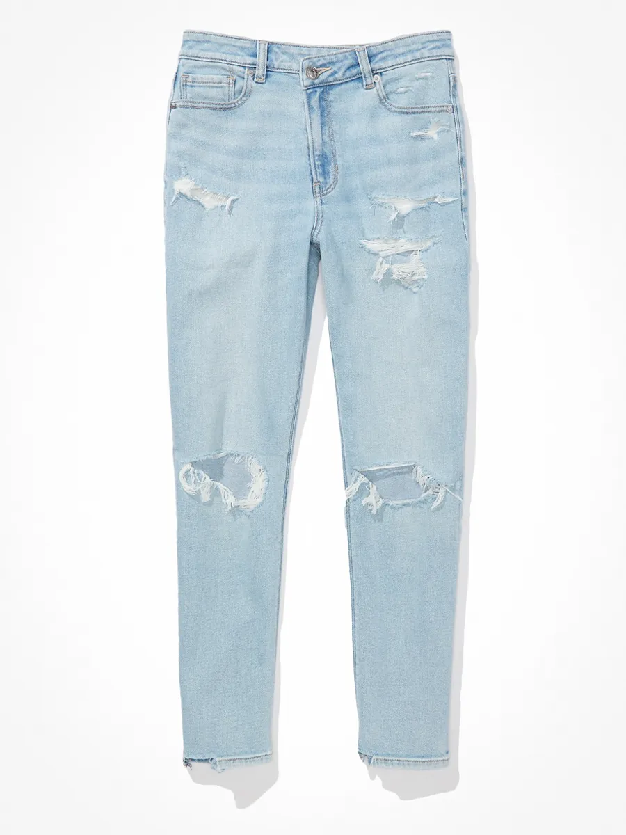 AMERICAN EAGLE กางเกงยีนส์ผู้หญิง สี 391 OCEAN AQUA