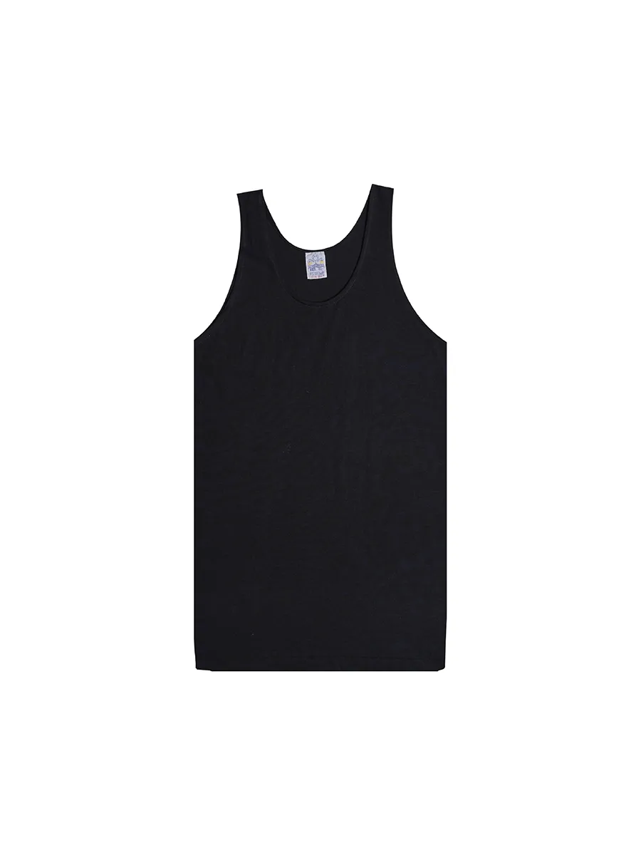 DOUBLE GOOSE Double goose classic black singlet.