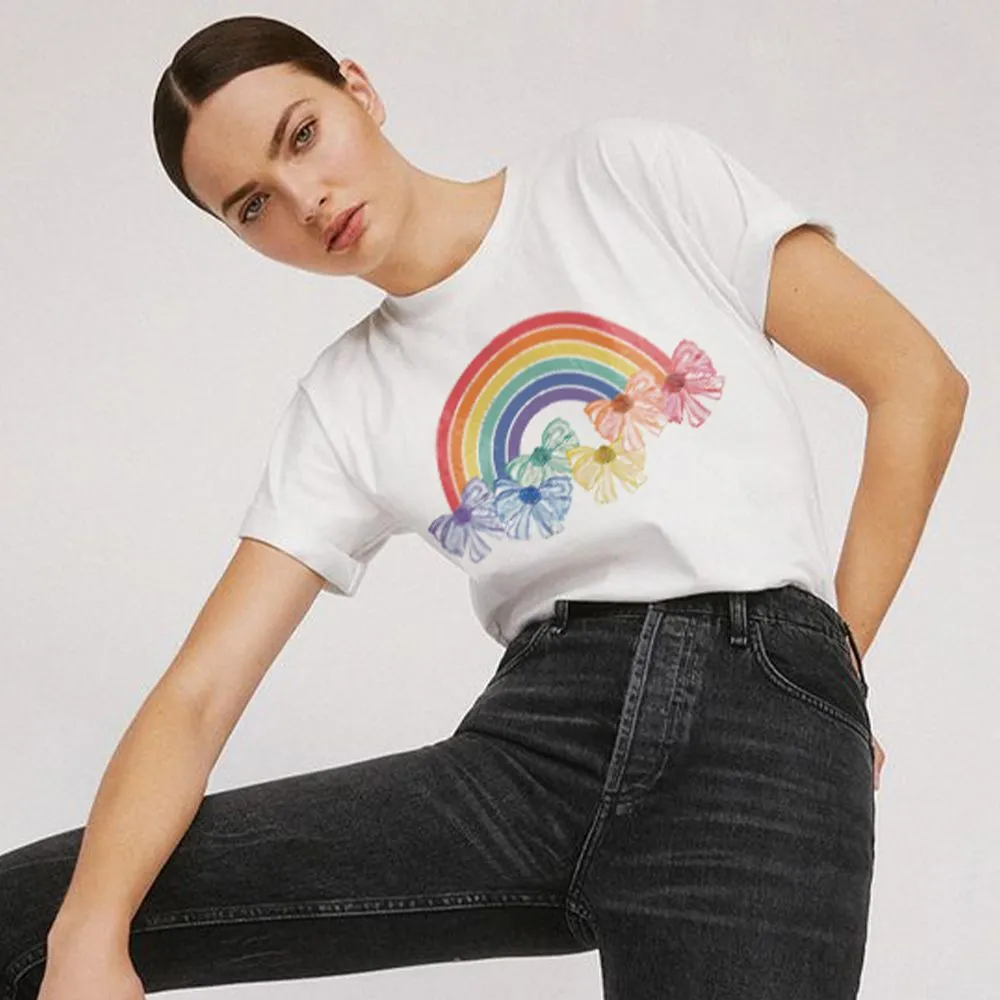 ICONIC WHITE RAINKNOT T-SHIRT